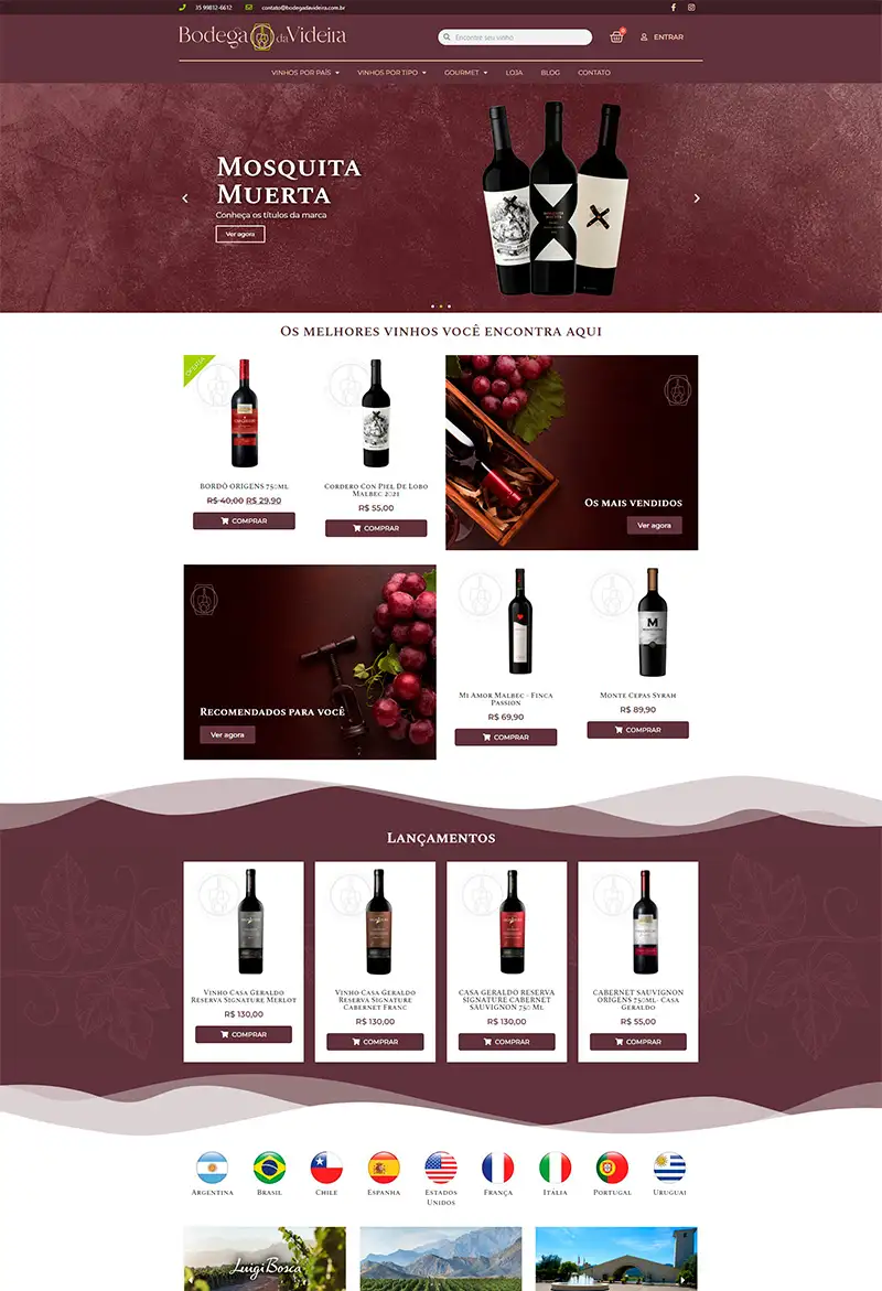 Site desenvolvido pela Synzel — projeto 6