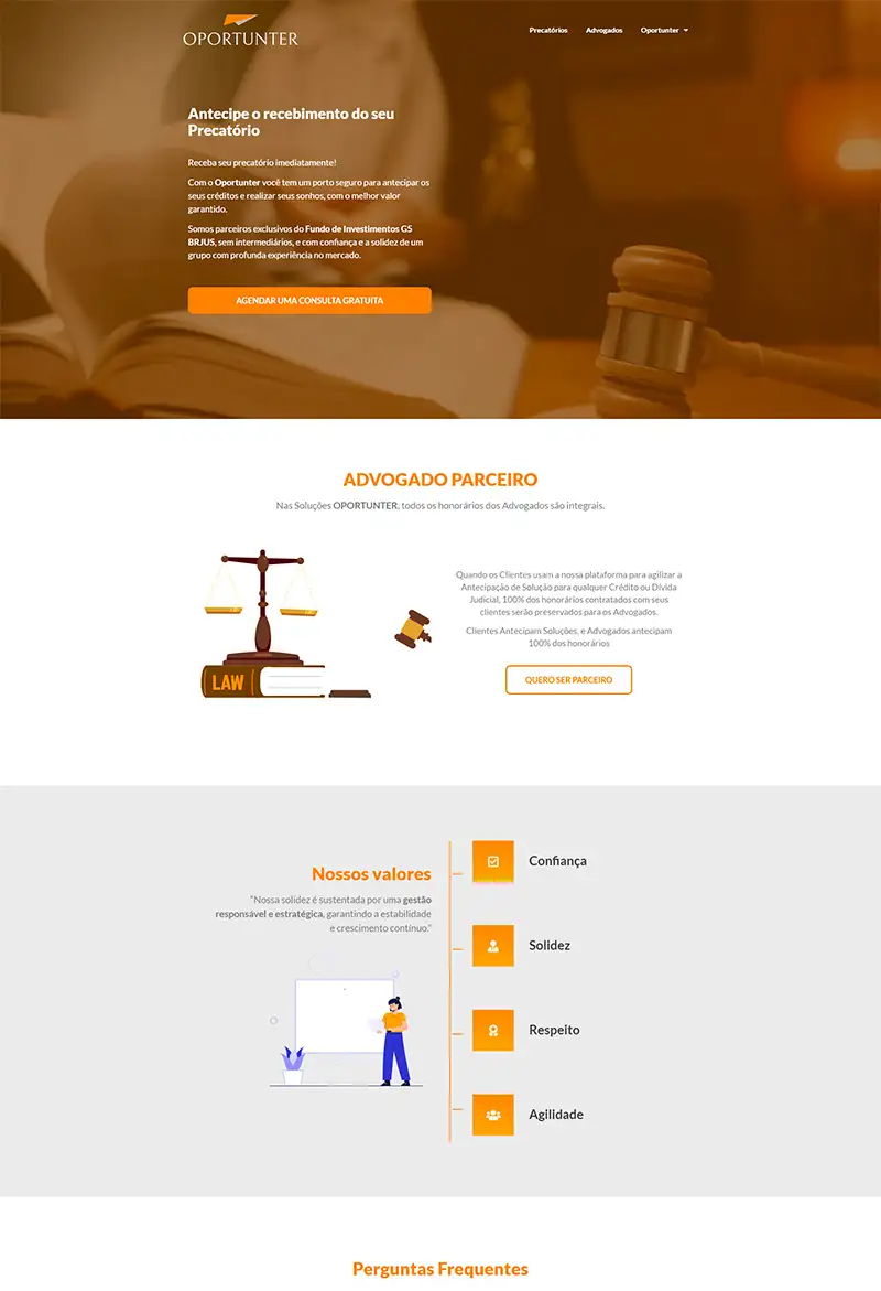 Projeto de site 18 desenvolvido pela Synzel